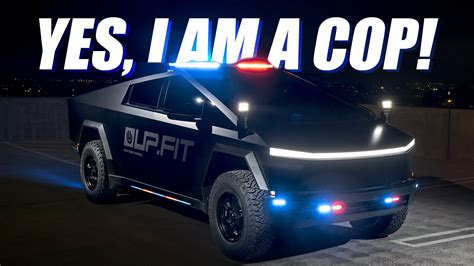 Tesla Cybertruck Joins The Police, May Pull You Over This Year (If It ...