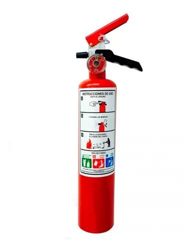 Extintor De Emergencia Extinguidor Pqs Kg Recargable P Auto Meses