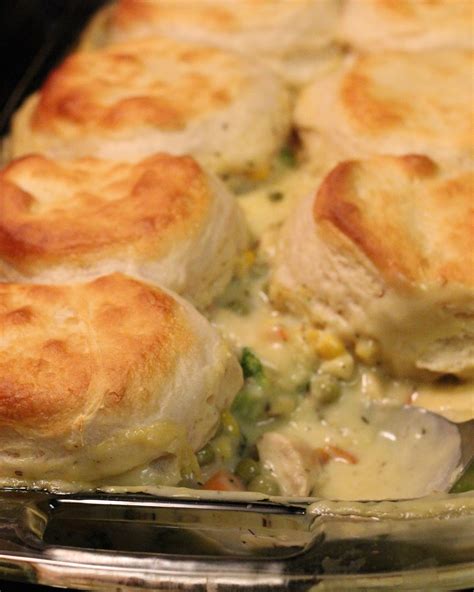 Chicken Pot Pie Recipe Over Biscuits At John Shaffer Blog