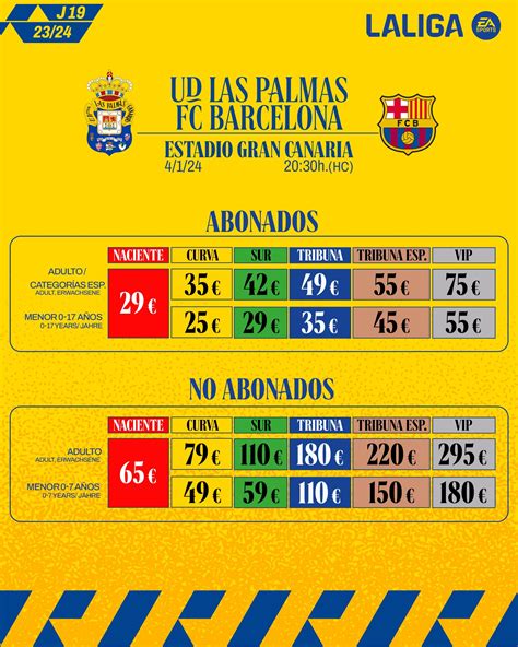 Las Palmas Las Palmas Saca A La Venta Las Entradas Para El Partido