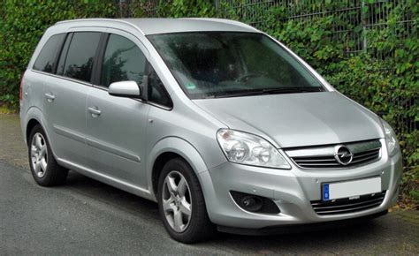 Fileopel Zafira B Facelift Front 20090923 Wikimedia Commons