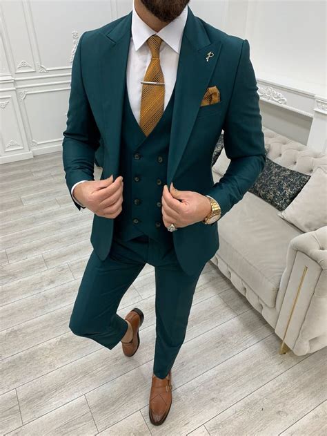 Vince Gray Slim Fit Plaid Suit Freeshipping Bojoni Slim Fit Groom