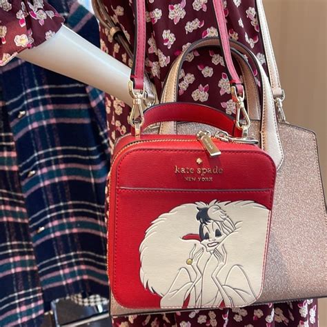 Kate Spade Bags Kate Spade Disney X Kate Spade New York Vanity Cruella Crossbody Bag Red