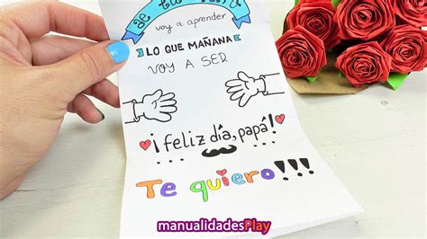 Cómo hacer una carta para el Día del Padre Manualidades Play