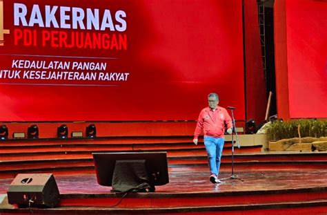 Sekjen Pdip Hasto Persiapan Rakernas Iv Pdip Sudah Matang Politik