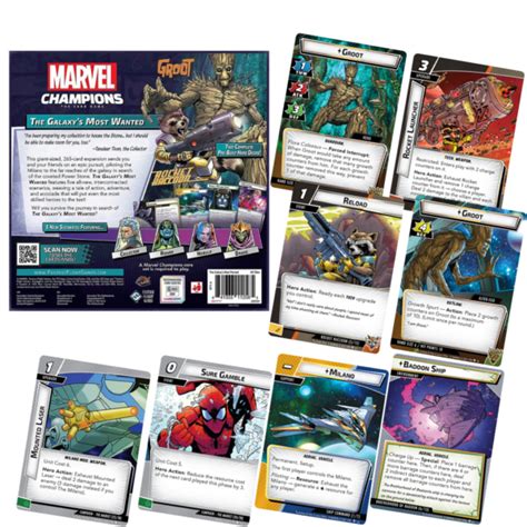 Marvel Champions Lcg Expansion The Galaxys Most Wanted Hermes Toys