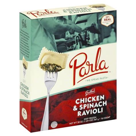 Parla Ravioli Grilled Chicken And Spinach 20 Oz Delivery Or Pickup