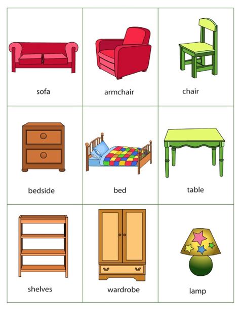 Bedroom Flashcards | PDF