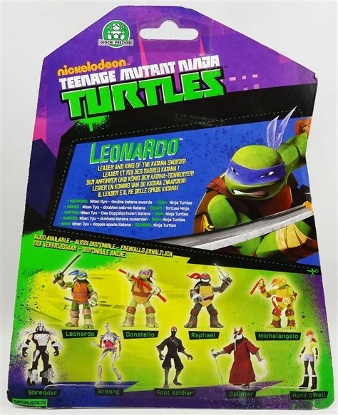 Tmnt Tortues Ninja Nickelodeon Leonardo