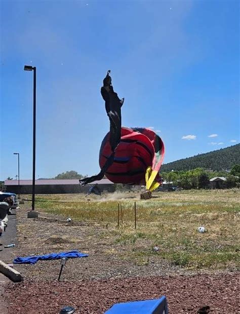 Three People Were Injured In A Hot Air Balloon Accident In Williams Saturday KAFF News