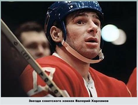 Валерий Харламов — хоккеист: биография, его жена — Ирина, дети, причина ...