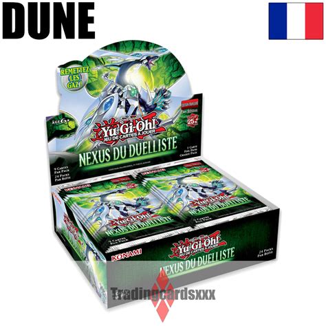 Yu Gi Oh Carton De 12 Displays Boites De Boosters Nexus Du Duelli