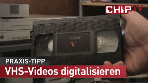 VHS Kassetten auf PC übertragen diese Möglichkeiten gibt es CHIP