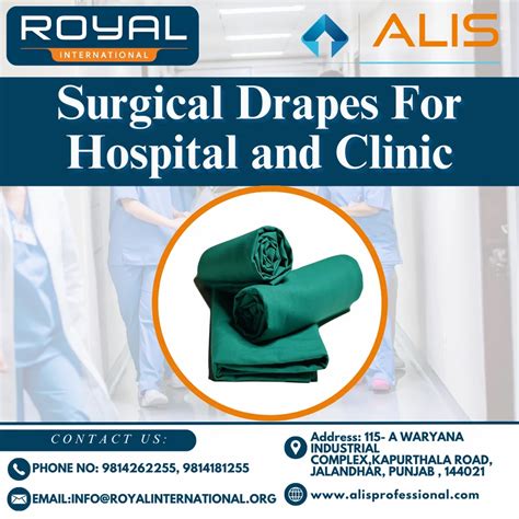 Poly Material Surgical Drapes For Hospital and Clinic at Rs 144/piece ...