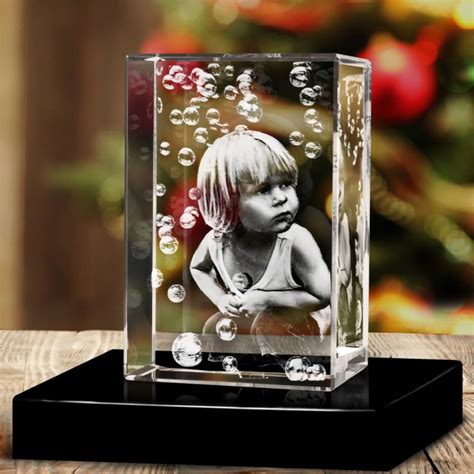 D Photo Crystal Rectangle Picture In Glass Block D Photo Crystals