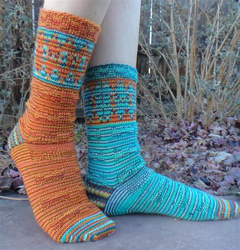 Ravelry Tweedle Brothers Socks Pattern By Laura Fahlin