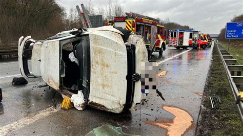 Unfall Auf Der A485 Eine Person Verletzt Kurzzeitige Vollsperrung