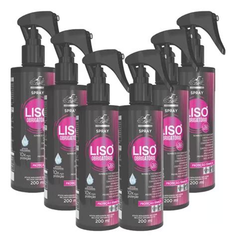 Kit C 6 Spray Liso Obrigatório 200ml Belkit Frete grátis