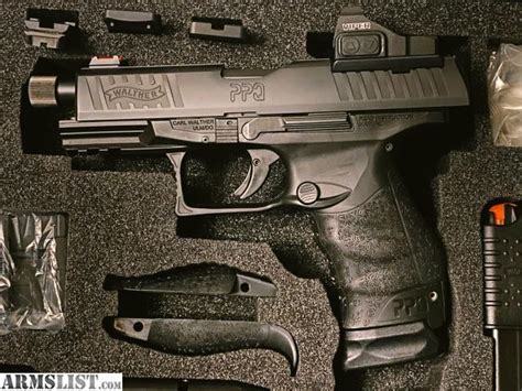 ARMSLIST For Sale Walther PPQ Q4 TAC With Vortex Viper Red Dot