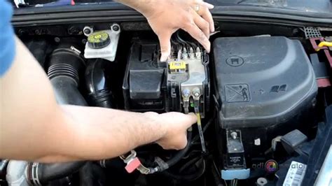 How To Remove Battery And Replace On Peugeot 307 308 And Citroen C4