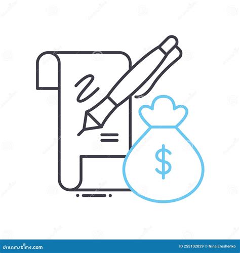 Inheritance Law Outline Icon Simple Linear Element Illustration Isolated Line Inheritance Law