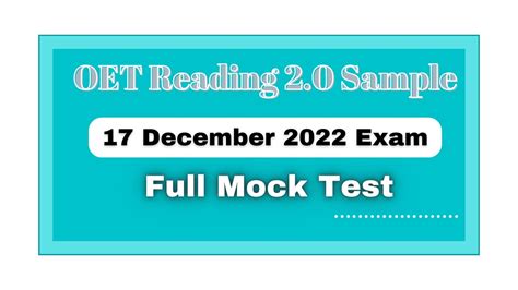 OET Reading OET Reading Sample For Nurses With Answers Oet Reading