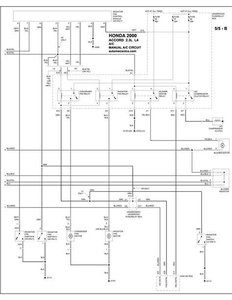 Diagrama Electrico Aire Acondicionado Honda Civic Aire