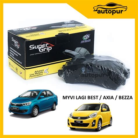 AFI Front Disc Brake Pad Perodua Myvi Lagi Best Axia Bezza Shopee