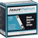 Assure Platinum Blood Glucose Test Strips 100 By Arkray