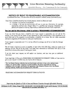 Request for Reasonable Accommodation - Fillable - Linnbenton 