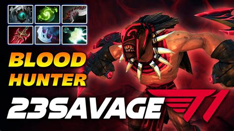 T1 23savage Bloodseeker Hunter Dota 2 Pro Gameplay Watch Learn