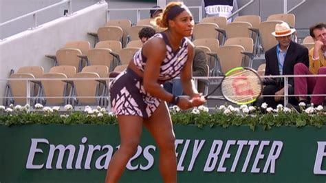 Serena Williams On Court Fashion Statement Video Abc News