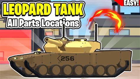 All The Locations For The New Leopard Tank Parts Scavenger Hunt