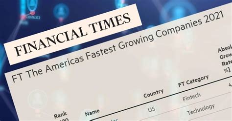 Traxxall Named By Financial Times As One Of “americas Fastest Growing