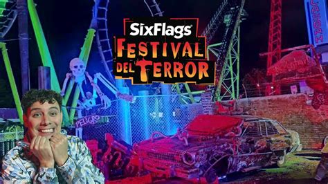 Muertos de miedo Festival del Terror Six Flags México 2022 YouTube