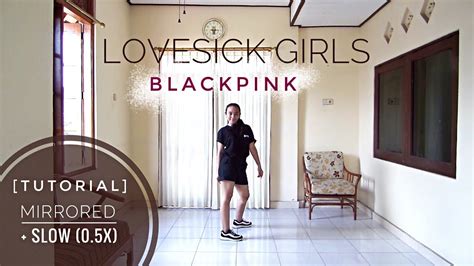 Mirrored Blackpink Lovesick Girls Dance Tutorial Youtube