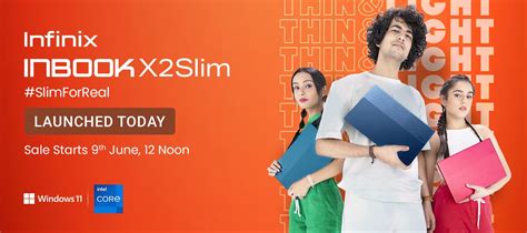 Infinix Inbook X2 Slim With 11th Gen Intel Processor Launched