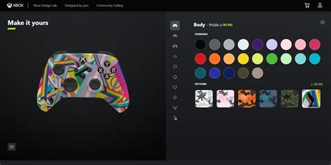 Xbox Design Lab Controller Customization Features