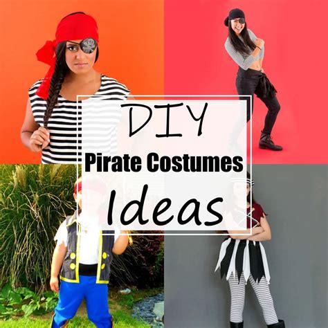 17 DIY Pirate Costume Ideas For Sailor Fans - All Sands