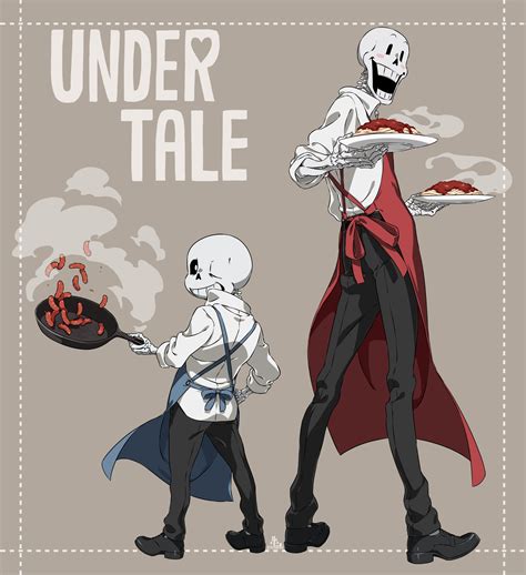 Sans And Papyrus Undertale Drawn By Kamezaemon Danbooru