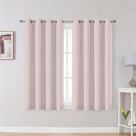 Amazon OWENIE Maya Small Blackout Curtains Set Of 2 Thermal