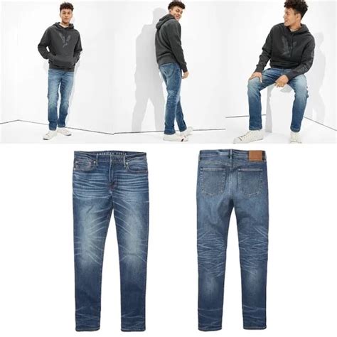 American Eagle Outfitters Jeans Ae Next Level Airflex Slim Mens