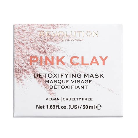 Revolution Skincare Pink Clay Detoxifying Face Mask At Nice One Ksa