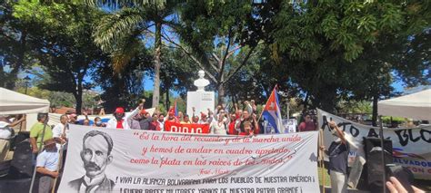 Rinden Homenaje En El Salvador A Jos Mart En Aniversario De Su