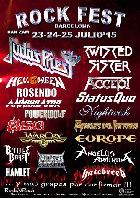 Tres Nuevas Bandas Se Unen Al Cartel Del Rock Fest Barcelona