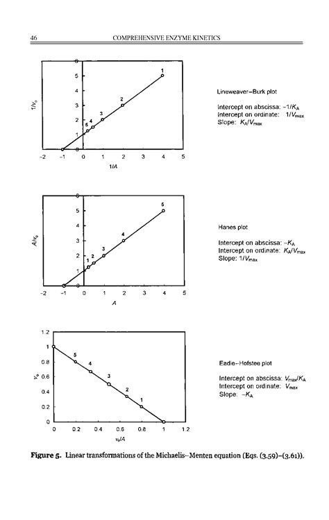 Transformations Of The Michaelis Menten Equation Big Chemical