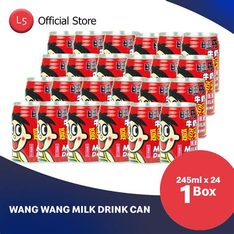 Wang Wang Milk Drink Can 245ml x 24 - Level Five