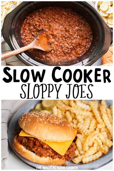 Easy Crock Pot Sloppy Joes Recipe Artofit