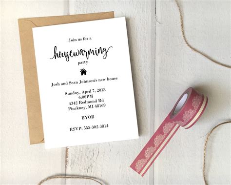 Housewarming Invitation - 23+ Examples, Word, Pages, How to Make