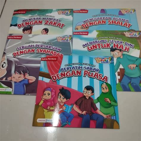 Jual Buku Cerita Anak Bergambar Mengenal Rukun Islam Lingkar Media